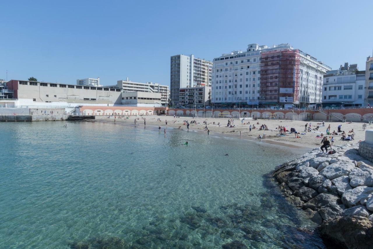 Stud Terras Ville Corniche 2 Pers Stat Gratuit Rue Modif Suivt Possib Et Accord Exclusif Marseille Exteriér fotografie