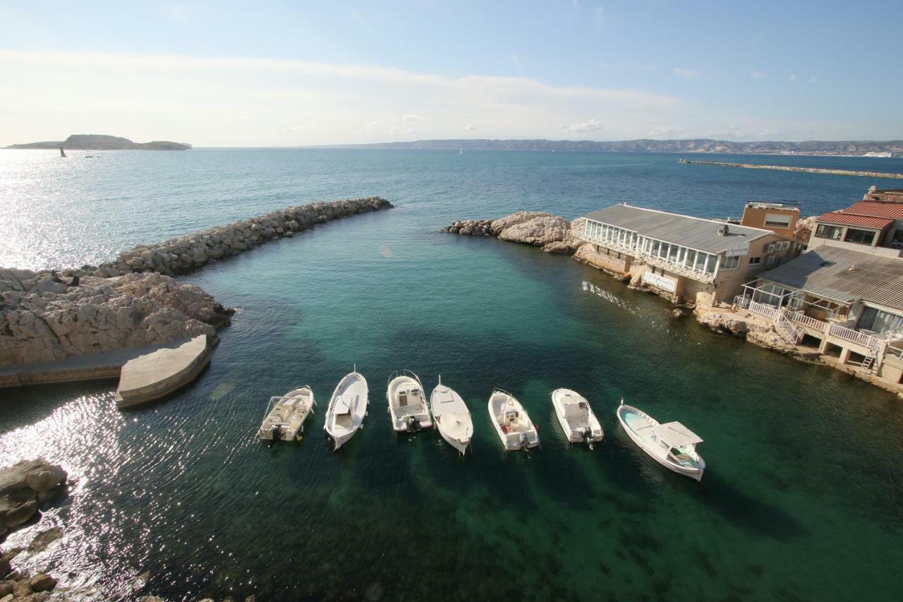 Stud Terras Ville Corniche 2 Pers Stat Gratuit Rue Modif Suivt Possib Et Accord Exclusif Marseille Exteriér fotografie